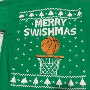 Merry Swishmas holiday tee